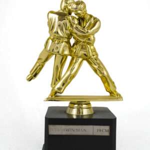 JUDO TWIN(NEW) Metallic Fiber Trophies