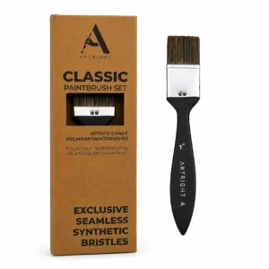 ArtRight 1 Inch Flat Wash Brush